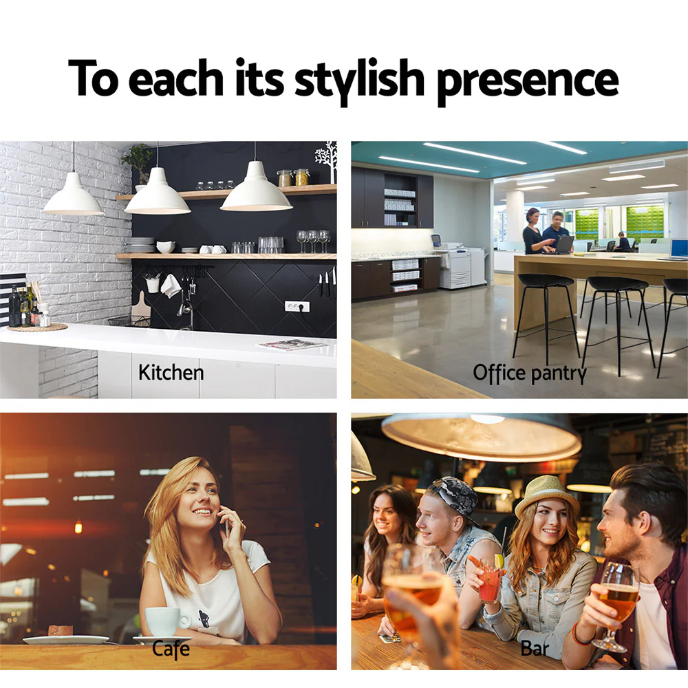 Artiss 2x Bar Stools Kitchen Counter Stools Metal - Image 7